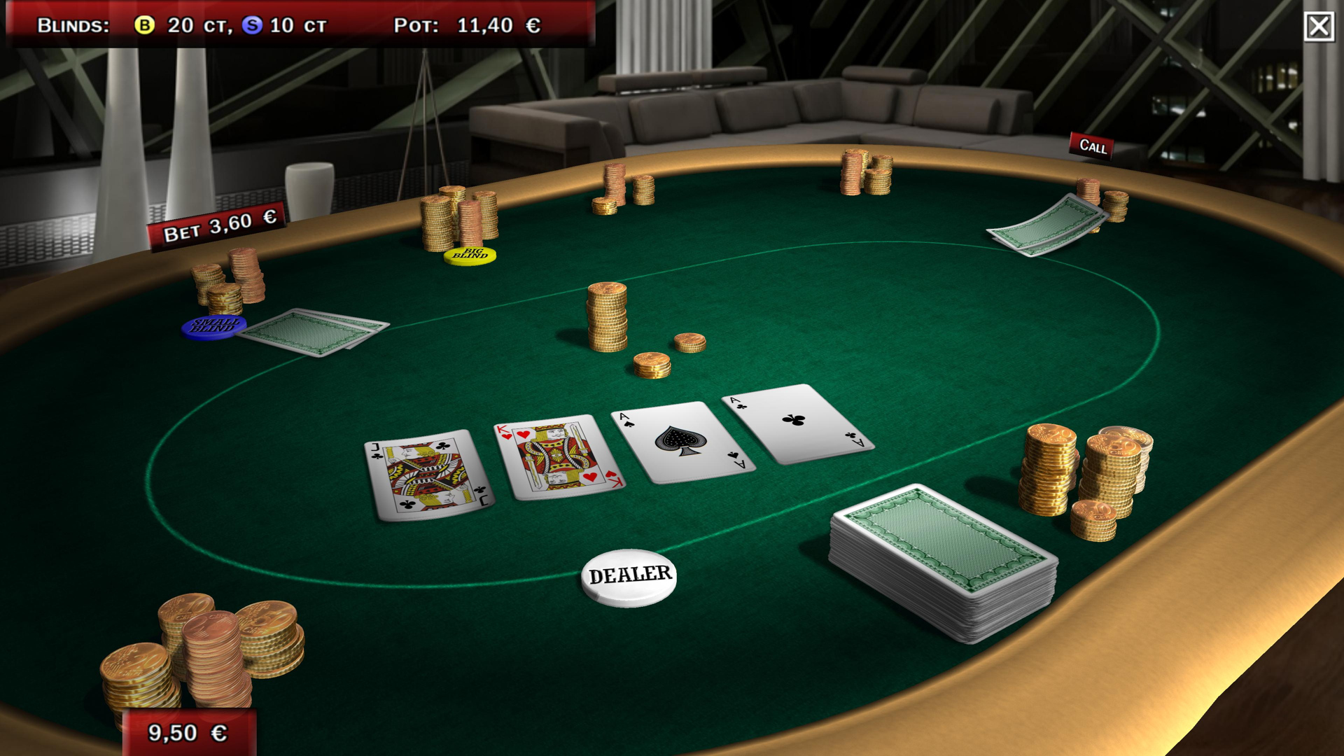 Play texas holdem for free