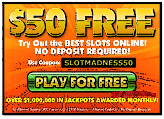 Free casino coupon codes